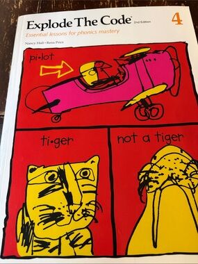 4 Phonics Workbook - Pink & Yellow